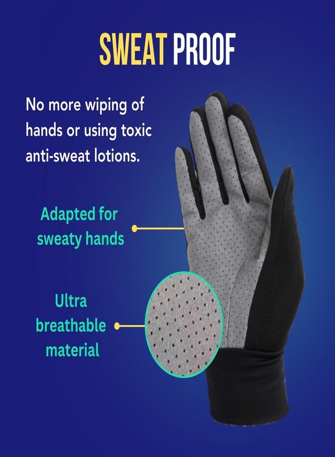 ONISSI Pro Gaming Gloves for Sweaty Hands | Sim Racing Gloves | Full Finger Gamer Grip for PS4/ PS5/Xbox/PC/VR/Sim Racer - Image 4